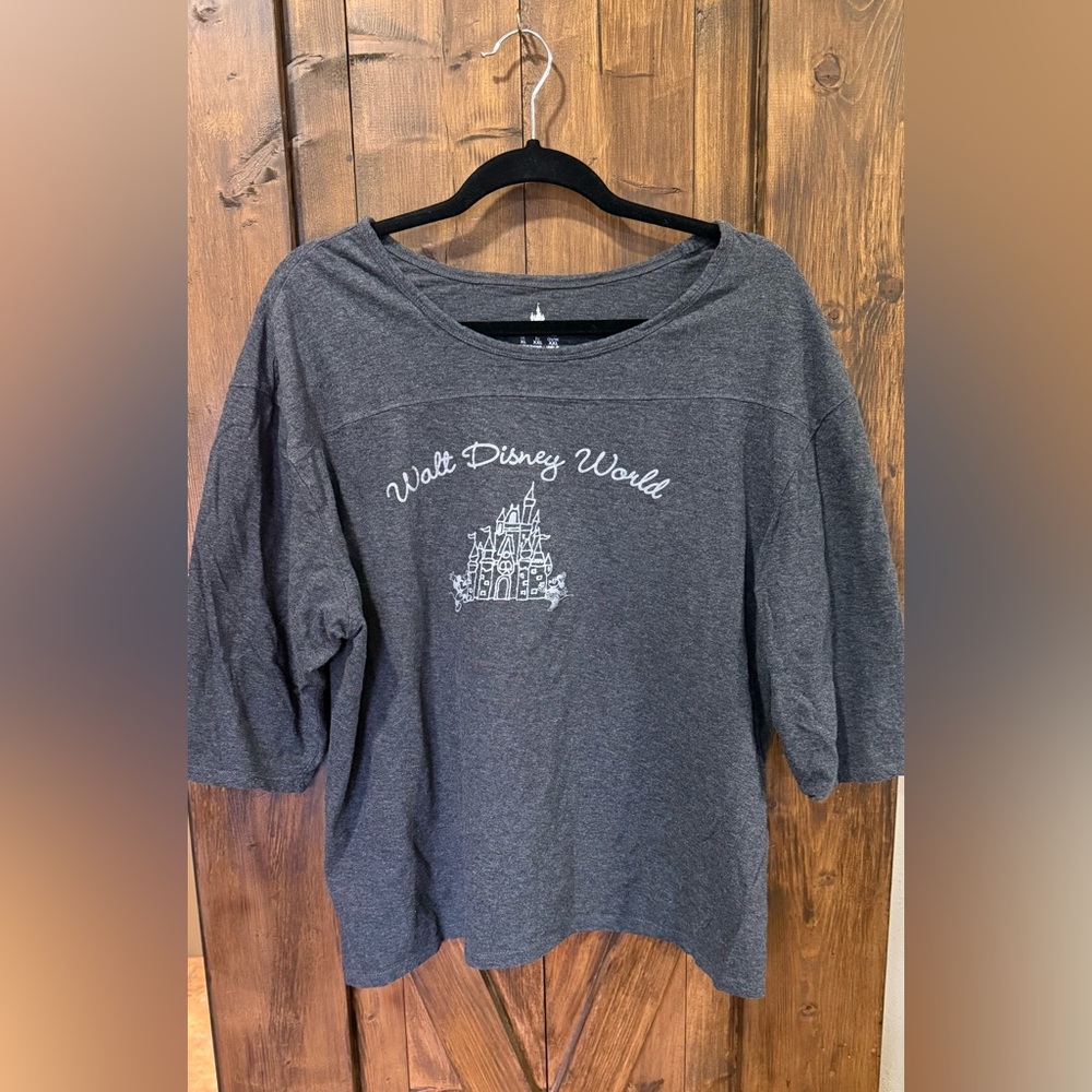 Disney World Charcoal Crewneck Sweater